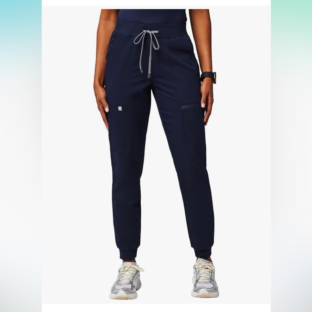 Fabletics Women's Navy Jogger Scrub Pants